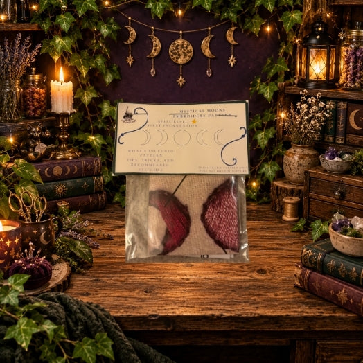 Mystical Moons Embroidery Pattern
