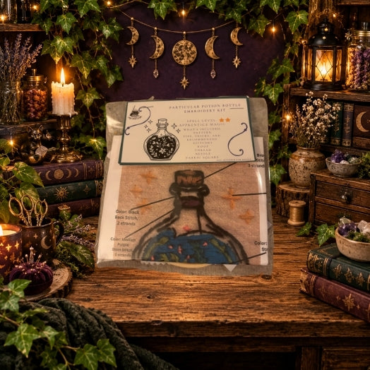 Particular Potion Bottle Embroidery Kit